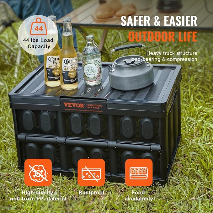VEVOR 45L Collapsible Storage Bins - Image 4