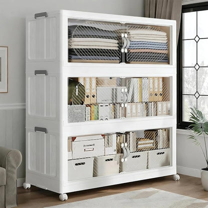 180QT Extra Large Stackable Storage Bins by Fangtueh