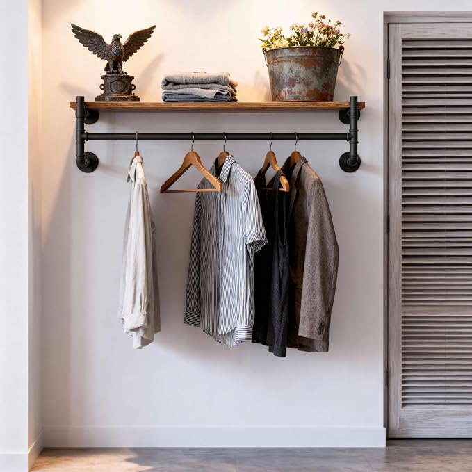 WEBI Wall Mounted Clothes Rack - Image 2