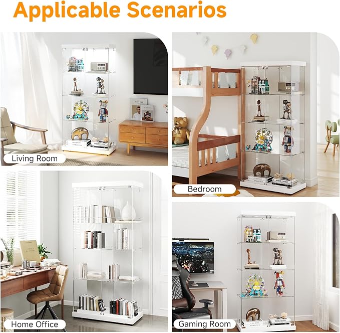 Tempered Glass Display Cabinet - Image 7