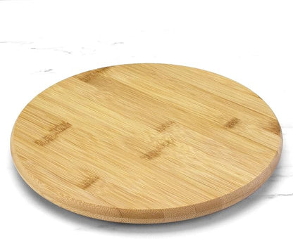 TB Home Lazy Susan Organizer for Cabinet, Pantry or Tabletop – 10" Bamboo - Image 5