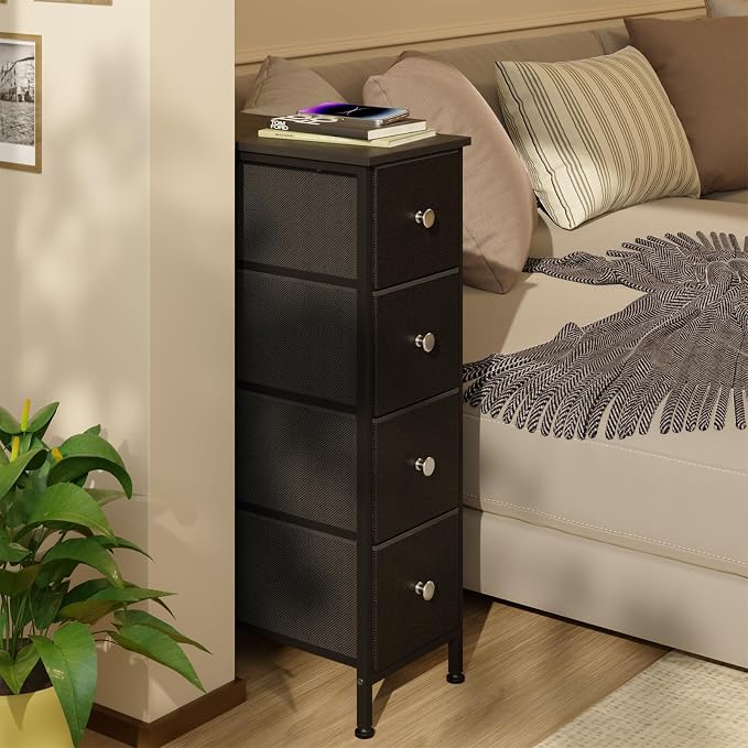 Fixwal Narrow Storage Cabinet, Small Dresser - Image 6