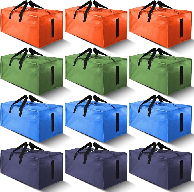 12 Pack Large Strong Moving Bags by HOMESURE