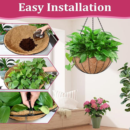 Halatool 20 Inch Large Hanging Baskets - Image 3