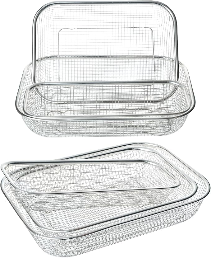 Utensil Drying Rack, 2 Pack Utensils Holder Dishwasher Silverware Basket | - Image 8