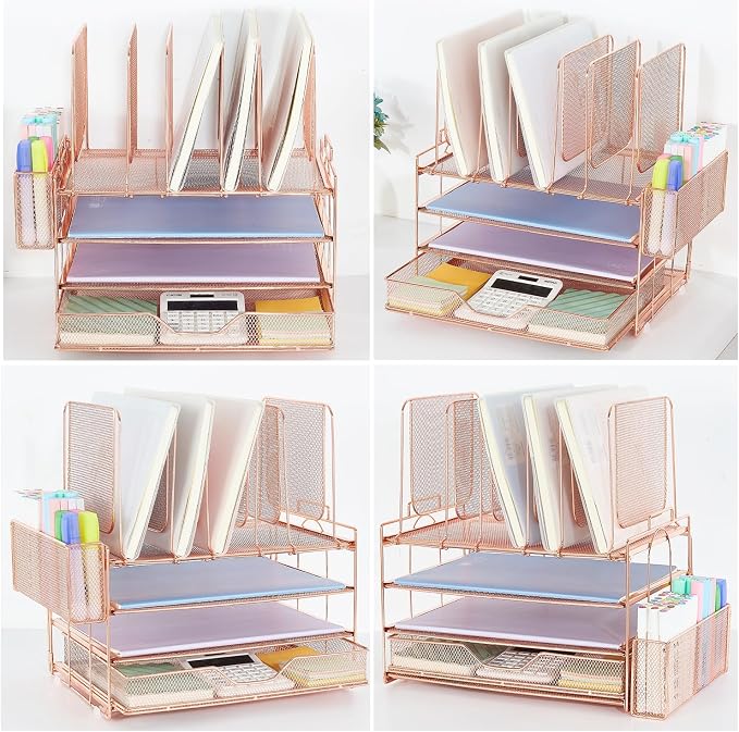 Desk Organizers and Accessories, 3-Tier Paper Organizer - Image 5