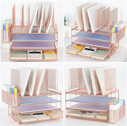 Desk Organizers and Accessories, 3-Tier Paper Organizer - Image 5