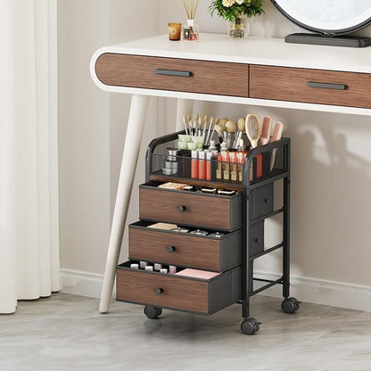 SWTYMIKI Rolling Makeup Organizer Cart - Image 9
