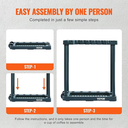 VEVOR Garden Tool Organizer, 10 Slots, Yard Tool Tower Rack - Image 5