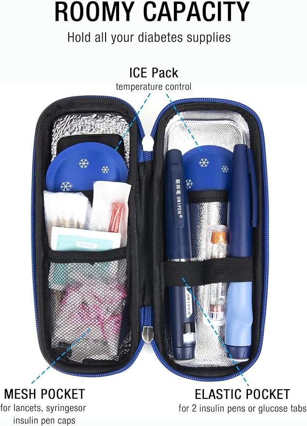 Insulin Cooler Travel Case TSA Approved, Temperature Display Insulin TravelCase - Image 5