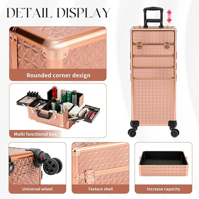 Leeora&Leekoo Portable Multi-Storey Nail Case - Image 6