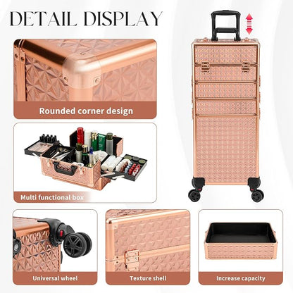 Leeora&Leekoo Portable Multi-Storey Nail Case - Image 6