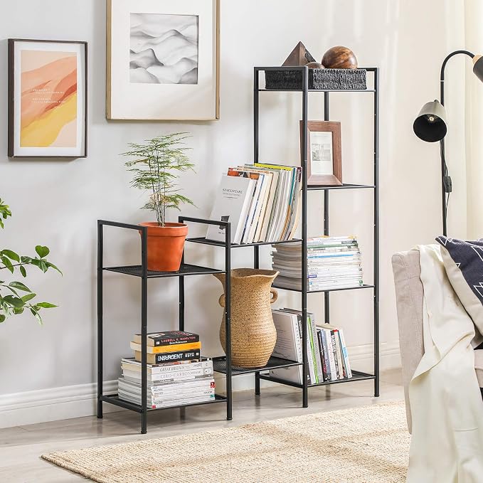 SONGMICS 3-Tier Storage Rack, Bathroom Shelf, Extendable Plant Stand - Image 8