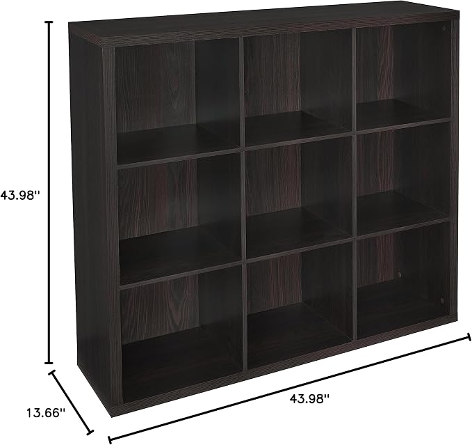 ClosetMaid 9 Cube Storage Shelf Organizer Bookshelf - Image 5
