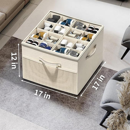 Shoe Organizer for Closet, Foldable Shoe Storage - Image 6
