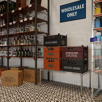 18" Deep x 36" Wide x 14" Height Wire Shelving Kit | 1-Tier | NSF Commercial - Image 7