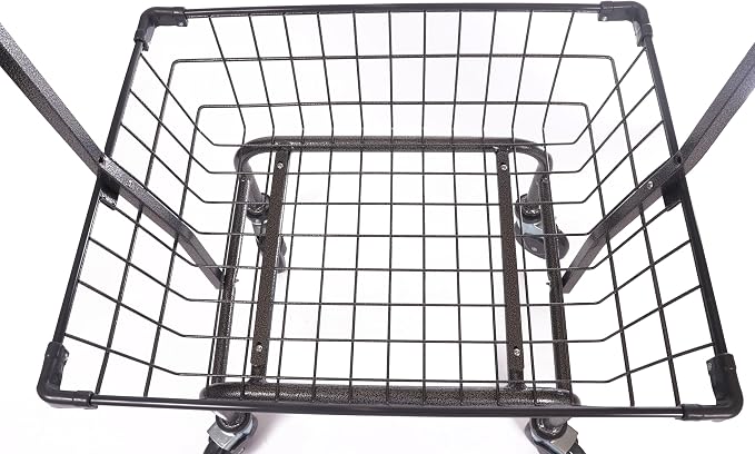 Heavy Duty Uhandle Laundry Cart - Image 8