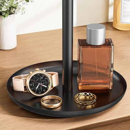 Necklace Organizer Stand with Storage Tray - Image 4