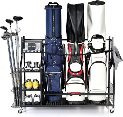 Golf Storage Rack, Garage Golf Organizer by Logicexplore