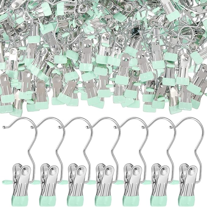 Yinder Boot Hangers Clips Laundry Hooks Hanging Stainless Steel Clothes Pins - Image 6