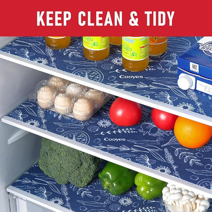 Cooyes Fridge Bin Liners, 12 Pack Refrigerator Liners - Image 2
