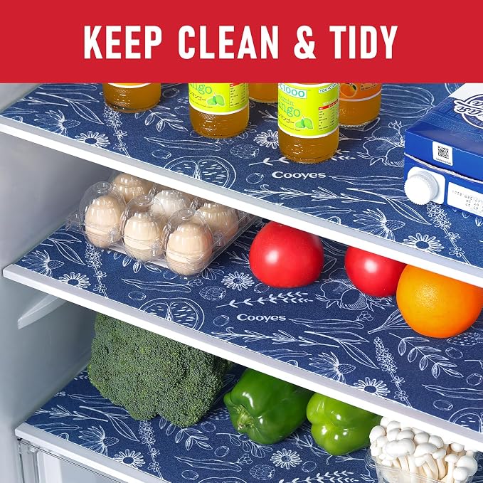 Cooyes 12 Pack Refrigerator Shelf Liners - Image 2