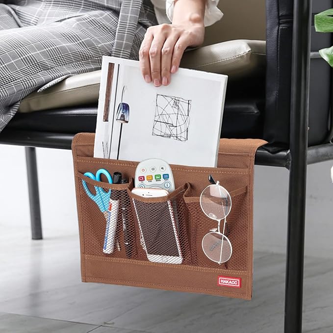 HAKACC Bedside Organizer, Bedside Storage Caddy Organizer - Image 5