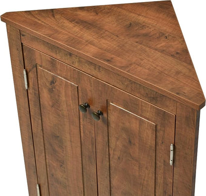 GDFStudio 31.5" H Triangle Corner Bathroom Storage Cabinet - Image 8