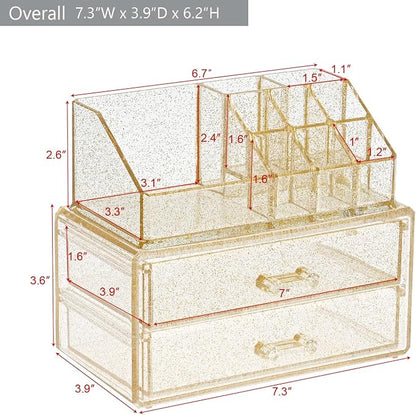 Ikee Design Acrylic Makeup Organizer - Image 2