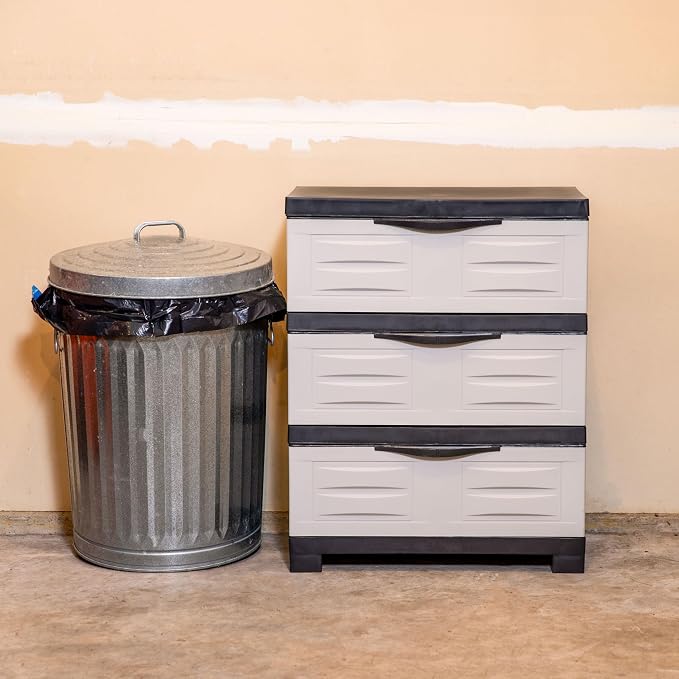 Sunnydaze 3-Tier Storage Cabinet - Image 7