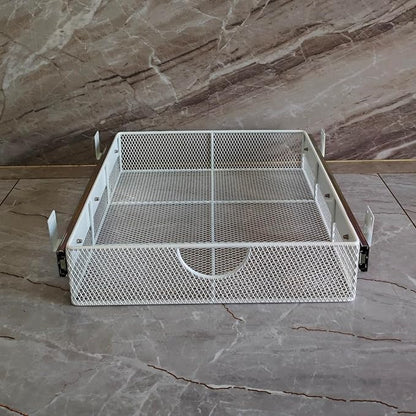 Pull Out Closet Drawer for Clothes | Sliding Wire Basket for Wardrobe Cabinets - Image 2