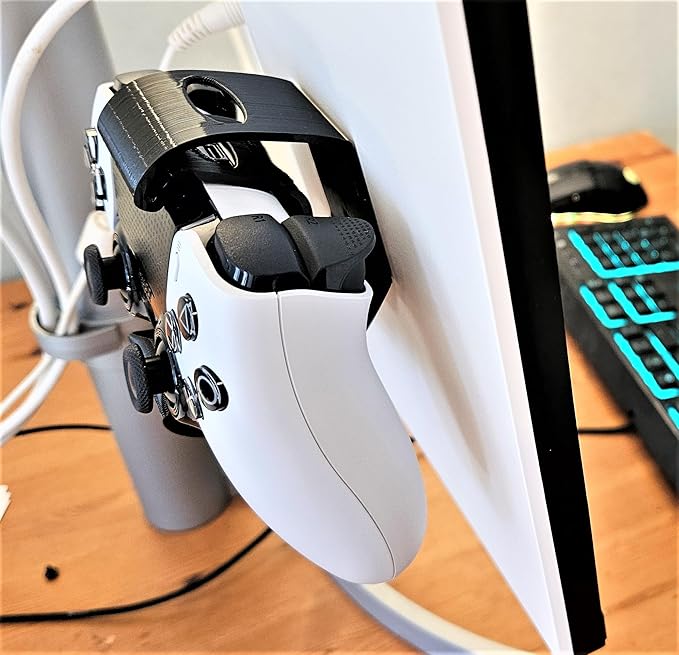 Controller Holder – Under Desk or Wall Mount Compatible - Image 4