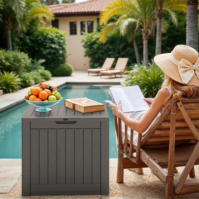 Greesum 40 Gallon Outdoor Deck Box - Image 3