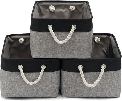 15.7x11.8x8.26 Inch Fabric Large Storage Bins by VQRTEXAStorageBasket