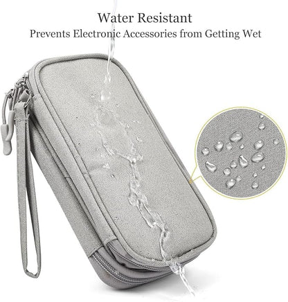CAOODKDK Electronic Organizer Bag, Waterproof Portable Electronic Organizer - Image 6