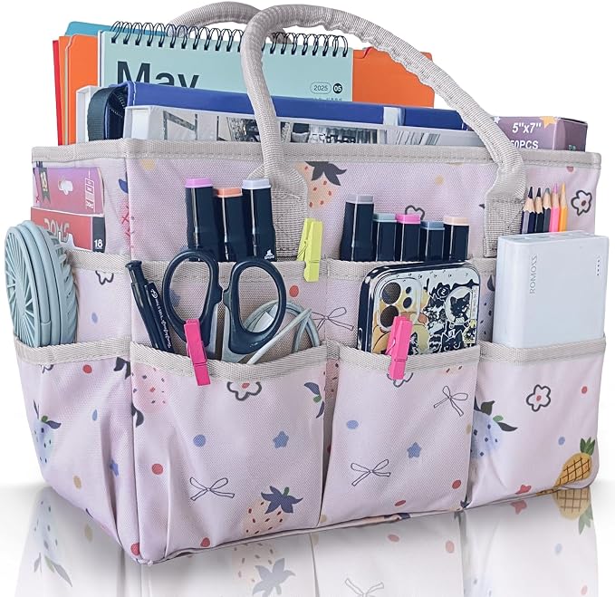 Cupohus Art Organizer Craft Storage Tote Bag by Cupohus