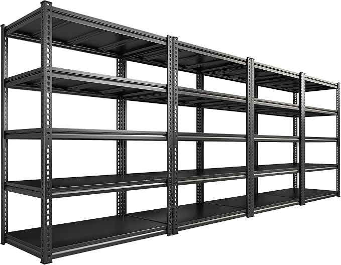 REIBII 72" H Garage Shelving Load 2500Lbs by REIBII
