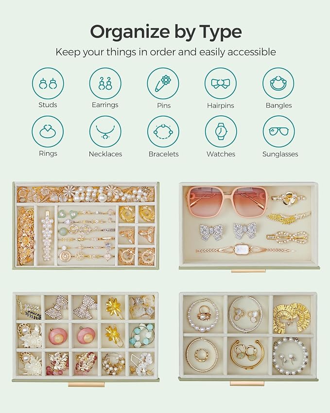 SONGMICS Jewelry Box Organizer - Image 3