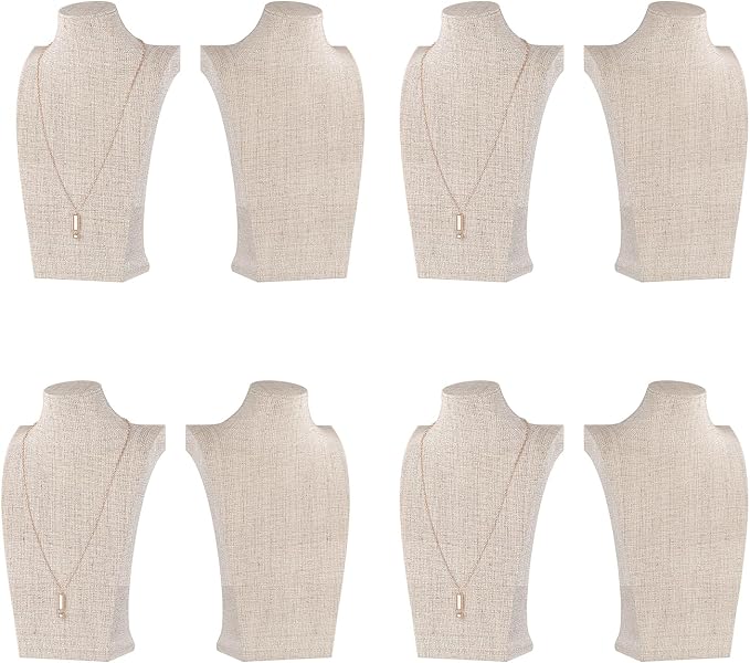 Necklace Bust Display Stand, Necklace Holder, Pendant Chain Necklace Organizer - Image 6