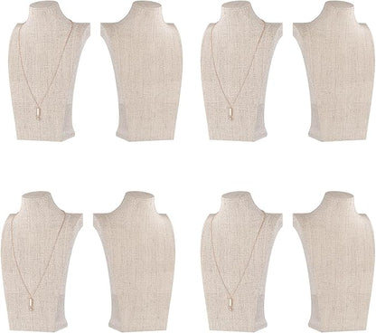 Necklace Bust Display Stand, Bust Necklace Holder, Pendant Chain Organizer - Image 6