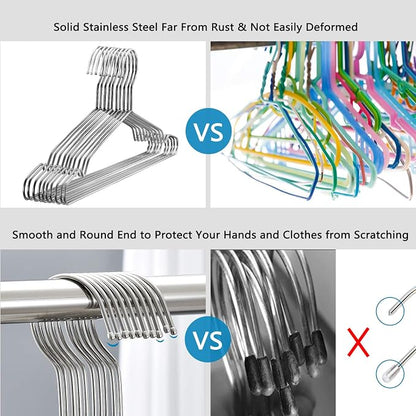 Fayleeko Wire Coat Hangers - Image 2