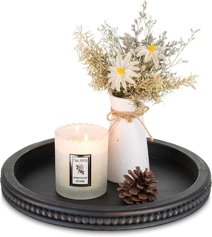 Hanobe Round Decorative Tray by Hanobe