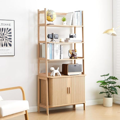 4-Tier Bookshelf, Tall Bookcase by Unknown