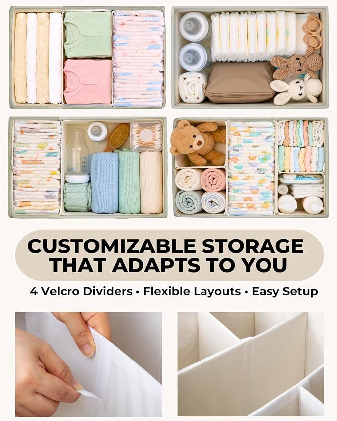 Baby Diaper Caddy Organizer - Image 3