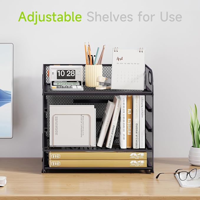 Cawukege 5 Tier Paper Organizer - Image 2