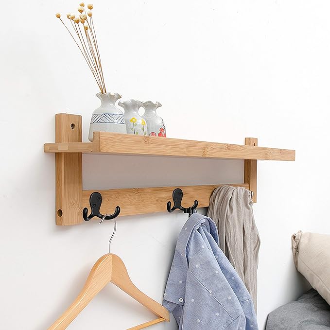 IBosins 28 Pack Heavy Duty Double Prong Coat Hooks Wall Mounted - Image 4