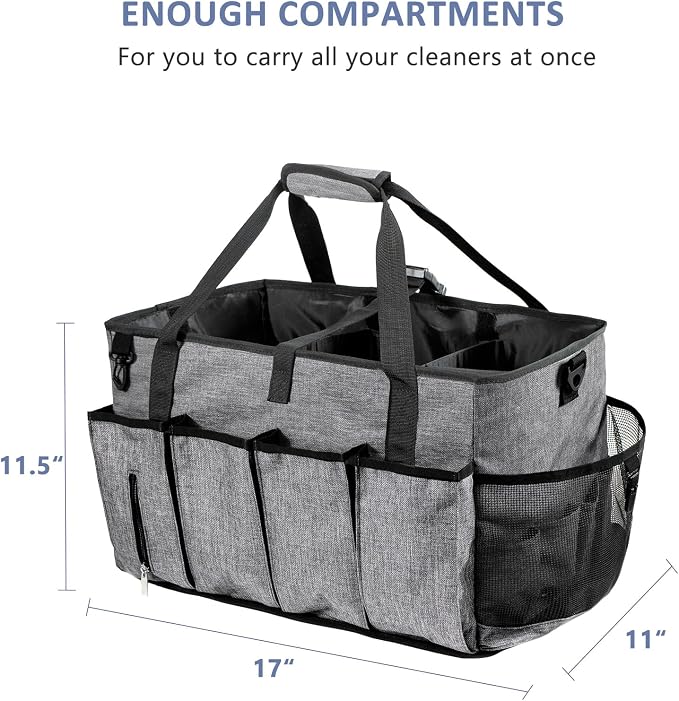 XL Professional Cleaning Caddy for Cleaning Suppliers, Cleaning Organizer - Image 5
