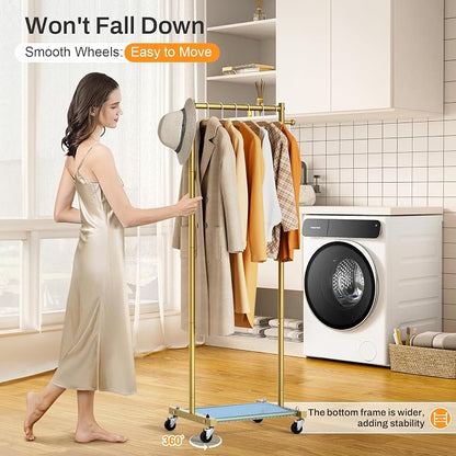 MISSLO Small Clothes Racks for Hanging Clothes Clothing Rack - Image 4