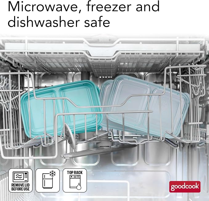 GoodCook 2-Compartment Food Storage Container Set - Image 8