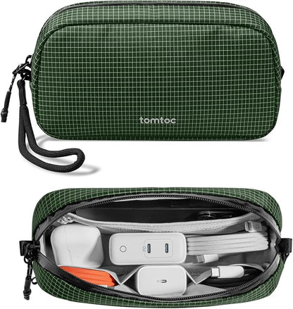tomtoc Electronics Organizer Travel Case Performance, Water Resistant Bag Cable by tomtoc